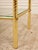 Gold Gold Hollywood Regency Shelf For Sale - Image 8 of 10