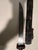 Vintage Sino Tibetan Short Sword Dagger Hand Forged Steel Repousse Scabbard 25" For Sale - Image 9 of 15