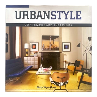 " Urban Style Contemporary Interiors " First Edition Hardcover Interior Design Survey Book For Sale