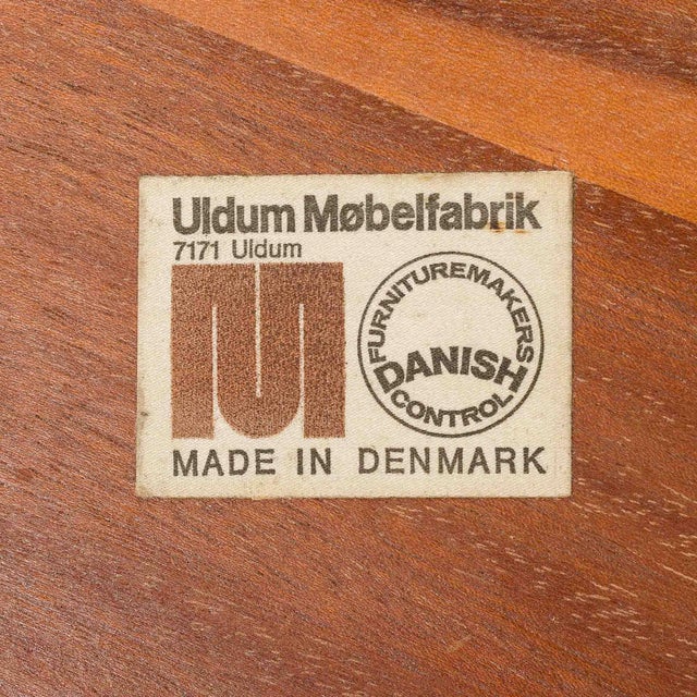 Extendable Table in Rosewood by Johannes Andersen for Uldum Møbelfabrik, 1960s For Sale - Image 14 of 15