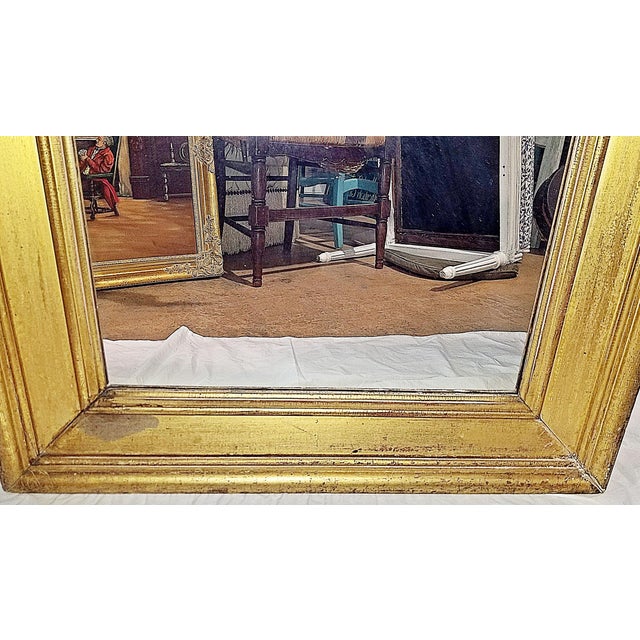 19c American Gilt Wall Mirror For Sale - Image 4 of 13