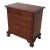 Louis Irion Bench Made Walnut Bachelor Chest For Sale