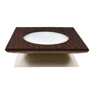 Mid-Century Modern Italian Coffee Table with Internal Light from MIM, 1970s For Sale