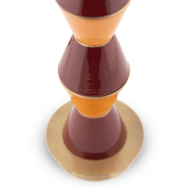 Small Palm Five Elements Table Lamp by Marioni For Sale - Image 4 of 6