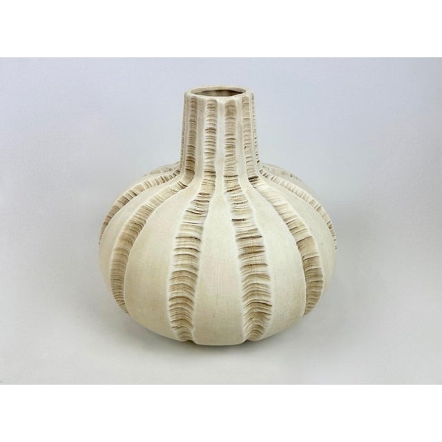 Mid-Century Modern Ceramic Vase from Gilde Handwerk, 1970s For Sale - Image 10 of 10