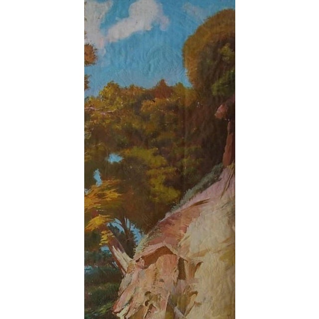 Realism 1970s Impressionism Seascape Oil Painting, Original Ukrainian Art 215-102 For Sale - Image 3 of 6