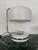 Table Lamp in Steel and Plastic with Travertine Marble Base, 1970s For Sale - Image 6 of 6