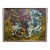 1990s Oil Painting Flowers and Apples Kublik Mikhail Alekseevich For Sale