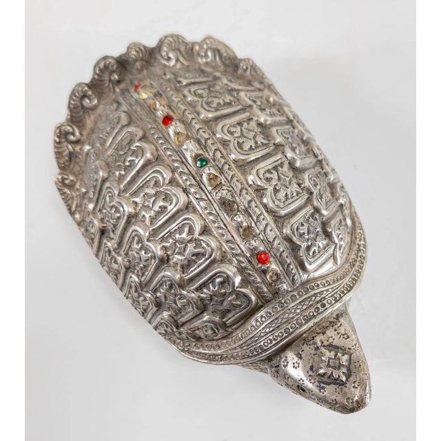 Early 20th Century South East Asian Silver Turtle Form Betel Box For Sale In New York - Image 6 of 11