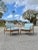 Pair of Rail-Back Lounge Chairs in the Style of Viko Baumritter | Mid Century Modern For Sale - Image 13 of 13