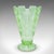 This is a vintage sharing sundae cup. An English, art glass dessert server, dating to the early 20th century, circa 1930....
