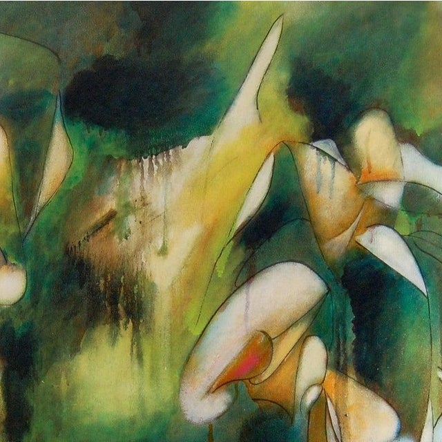 This is a one of a kind original abstract painting on canvas by Southern California artist, Daniel Ketelhut. Its...