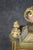 1920's Antique French Marble Bronze Mantel Clock For Sale - Image 14 of 15