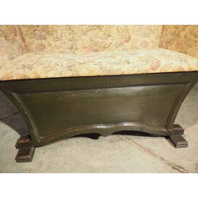 Rare 18th Century English Lacquered Curricle Gig Seat With Coat of Arms For Sale - Image 15 of 18