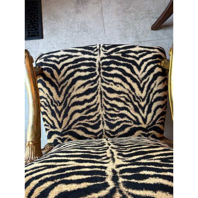 Wood Maitland Smith Dining Chairs For Sale - Image 7 of 8