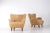 Set of Laila Armchairs in Sheepskin by Ilmari Lappalainen for Asko, 1950s For Sale - Image 6 of 10