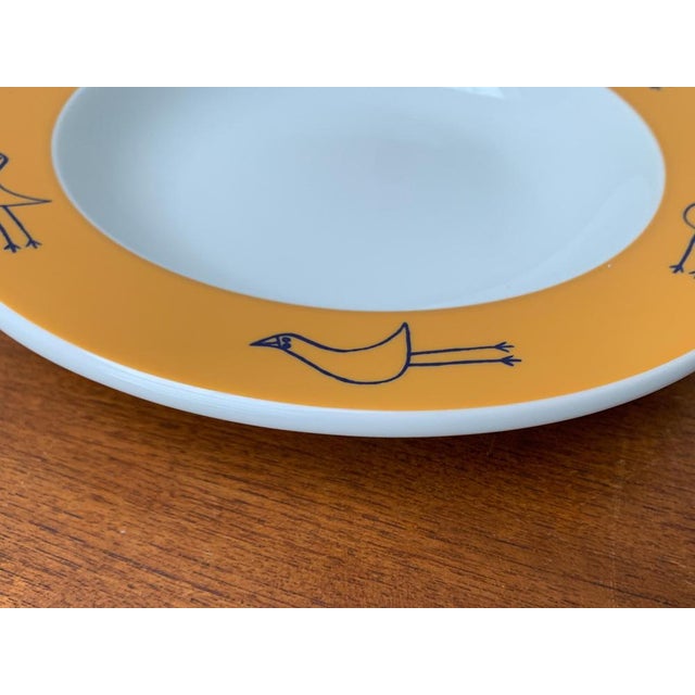 German Postmodern Flying Objects Series Soup Plates by David Palterer and Sieger Design for Arzberg, 1990s, Set of 7 For Sale - Image 4 of 16