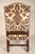 Pair of Louis XIV Style Walnut Armchairs With Lion Carved Arms For Sale In Los Angeles - Image 6 of 12