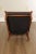 Mid Century Unusual High Back Sculpted Maple & Leather Arm Chair For Sale - Image 12 of 12