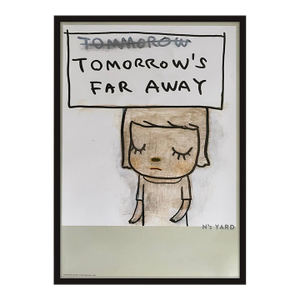 Yoshitomo Nara, Tomorrows Far Away, 2020 - Black Frame