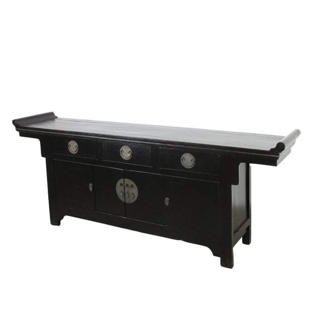 Late 19th Century Antique Beijing Altar Sideboard With Extended Top For Sale - Image 4 of 12