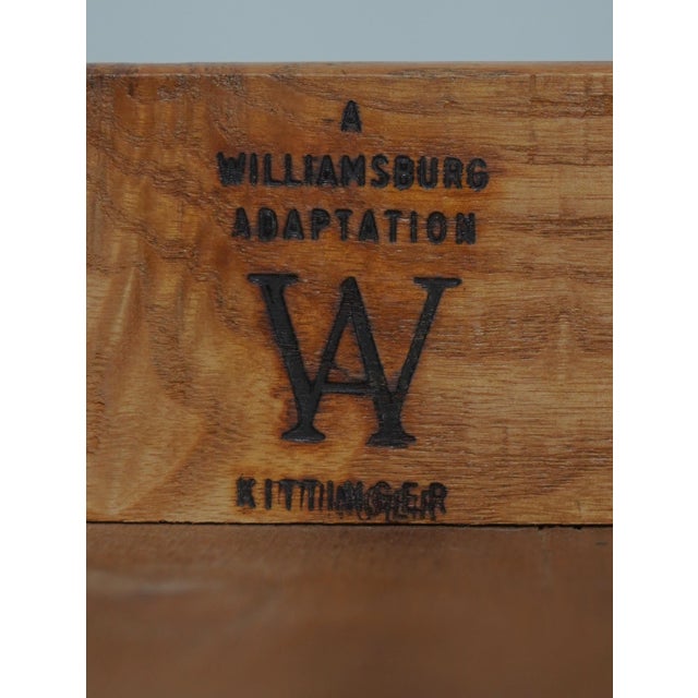 Kittinger Wa 1031 Colonial Williamsburg Mahogany Bachelor Chest For Sale - Image 17 of 18