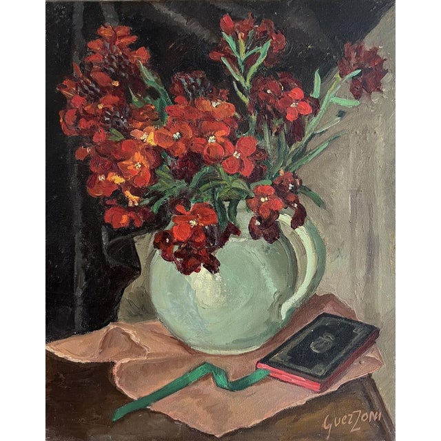 Artist born in Vienna, Austria in 1887. Died in 1970 in Geneva. This work features an exquisite harmony of colors and...