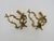 Vintage Bronze Wall Sconces, 1950s, Set of 2 For Sale - Image 10 of 11