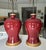1960s Pair Asian Sang De Boeuf Oxblood Meiping Porcelain Table Lamps For Sale In Palm Springs - Image 6 of 18