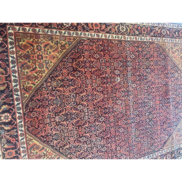 Antique Persian Feraghan Rug For Sale - Image 9 of 9