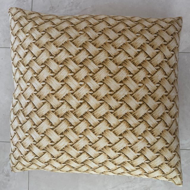2020s Handcrafted Decorative Pillow Case For Sale - Image 5 of 6
