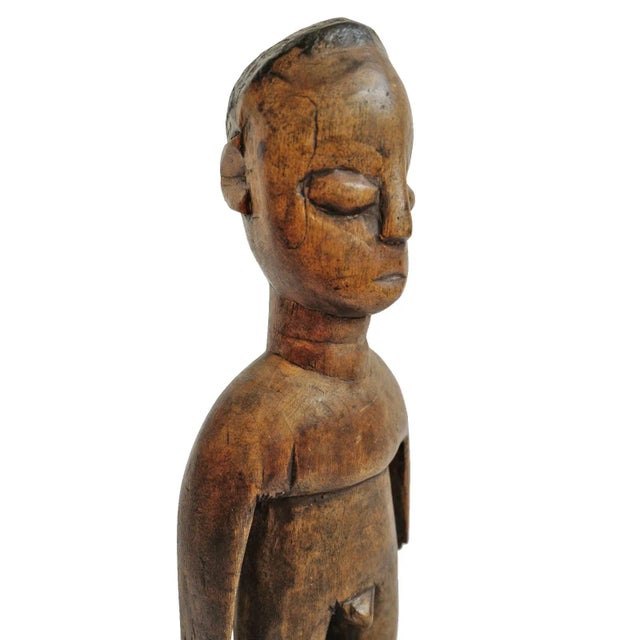 Early 20th Century Old Ewe Wood Tribal Doll For Sale In Los Angeles - Image 6 of 7