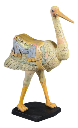 Vintage Wooden Animal Figurine, 1970s