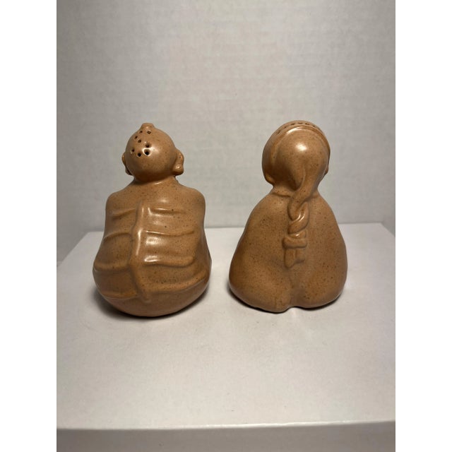 Mid-Century Modern Vintage 1964 Senor Pico Restaurant Salt & Pepper Ceramic Shakers- a Pair For Sale - Image 3 of 8