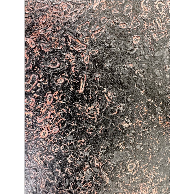 Early 2000s Industrial Iron Floor Vanity For Sale - Image 13 of 14