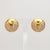 Gold 1980s 18k Yellow Gold E Color vs Pave Diamond Clip-on Earrings- 2 Pieces For Sale - Image 8 of 9