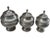 Vintage Hand-Crafted Moroccan Silver Jars- Set of 3 For Sale - Image 4 of 7