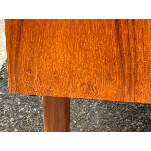 Falster, Denmark Pair of Danish Modern Sven Age Madsen Tambour Door Teak Nightstands For Sale - Image 4 of 12