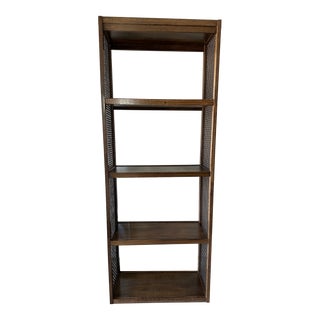 Late 20th Century Wicker Bookcase / Etageres For Sale
