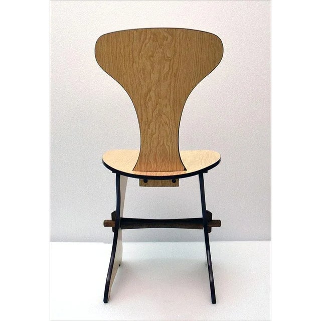 Set of Italian Laminate Chairs, 1960s For Sale - Image 4 of 10