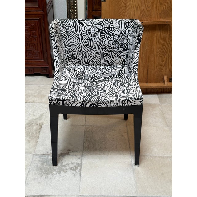 Black Philippe Starck for Kartell Mademoiselle Missoni Chair For Sale - Image 8 of 12
