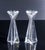 Crystal Table Candlesticks by Le Perle for C&F, Set of 2 For Sale - Image 8 of 14
