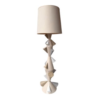 Contemporary Ceramic Cones Floor Lamp by Antonio Cagianelli, Italy For Sale