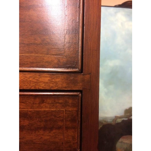 Antique Chest on Chest, Mahogany Tall Dresser For Sale - Image 12 of 14