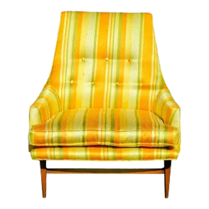 Kipp Stewart Lounge Chair by Calvin, an Attribution