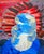 "Coral Crown" by Michael DesRosiers Abstract Mixed-Media on MDF Panel (2022) For Sale
