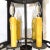 Custom XL Hand-Forged Wrought Iron Medieval Gothic Hanging Lantern by Kevin Clark Originals For Sale - Image 4 of 13