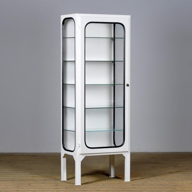 Industrial Vintage Medical Cabinet, 1970s For Sale - Image 3 of 10
