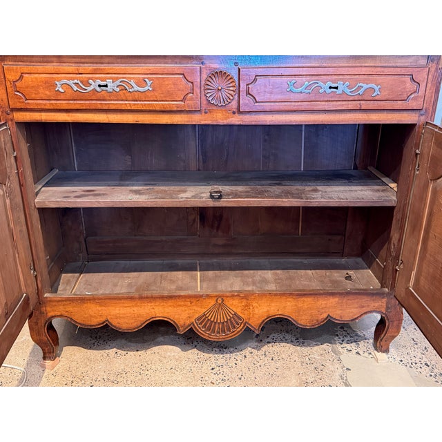 18th Century French Walnut Buffet For Sale - Image 12 of 18