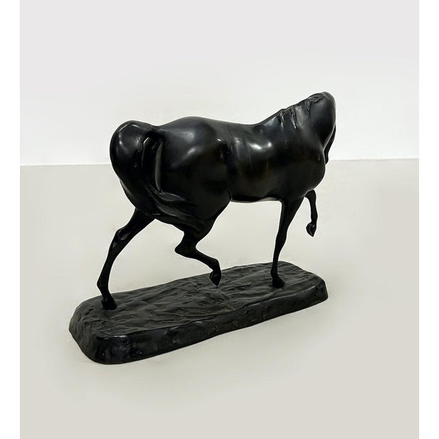 1950s Italian Bronze Horse Sculpture, 1950s For Sale - Image 5 of 6